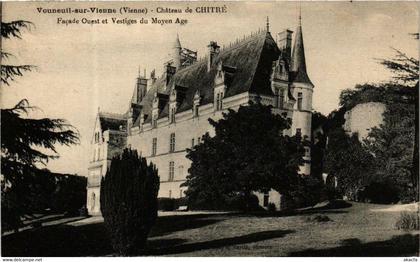 CPA AK VOUNEUIL-sur-VIENNE Chateau de Chitre (613222)