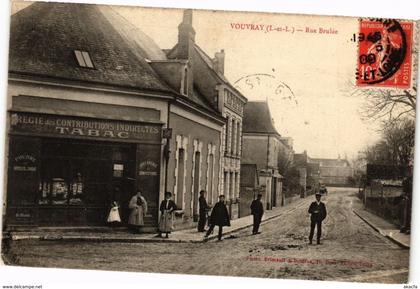 CPA VOUVRAY - Rue Brulée (229665)