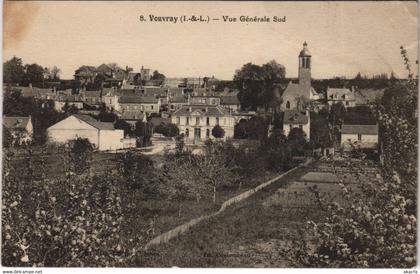 CPA VOUVRAY - vue générale sud (146537)