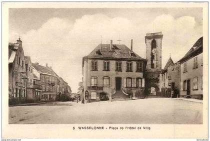 Wasselonne - Wasselnheim - Place de l Hotel de Ville