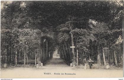 Wassy - Entrée des Promenades