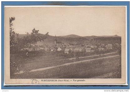 68 - WINTZENHEIM -- Vue générale