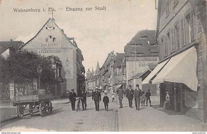 WISSEMBOURG - Entrée de la ville - Ed. J. Reitz