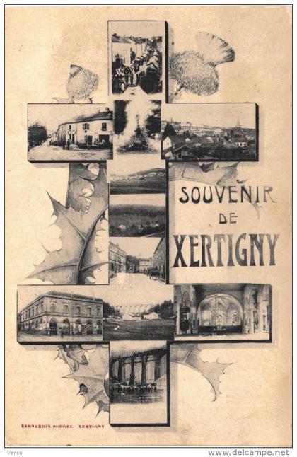 Carte Postale Ancienne de XERTIGNY