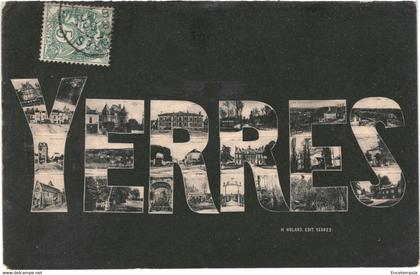 CPA-carte postale France- Yerres-Souvenir d' Yerres  1905 VM43792+