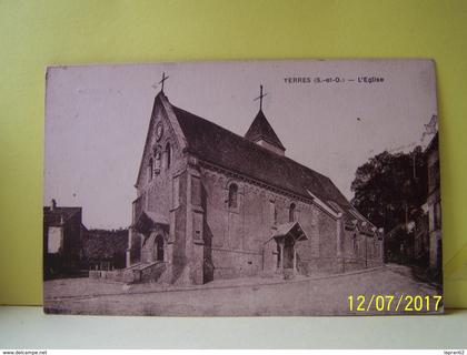 YERRES (ESSONNE) L'EGLISE.