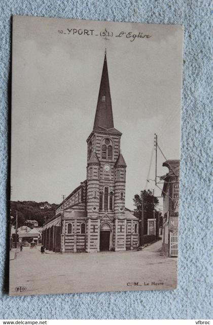 Yport, l'église, Seine maritime 76