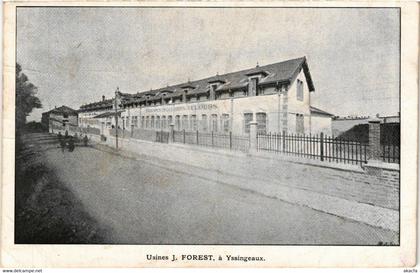 CPA AK YSSINGEAUX - Usines J. Forest - a YSSINGEAUX (691050)