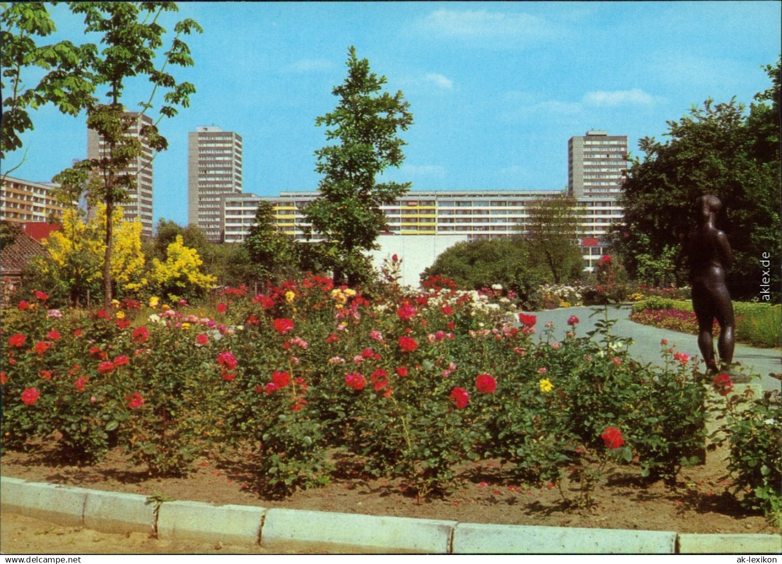 Frankfurt (Oder) Botanischer Garten Ansichtskarte 1983