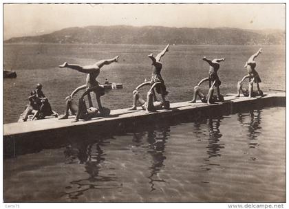 Juan les Pins 06 - Jetée Gymnastique Acrobatie - Edition Tabacs du Casino de Juan les Pins