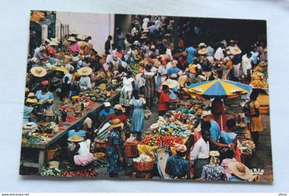 Cpm, Pointe A Pitre, le marché saint Antoine, Guadeloupe