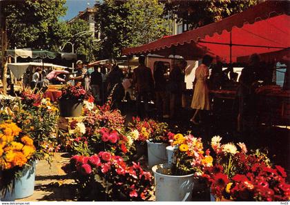 Lyon 2 quai Saint Antoine marché aux fleurs