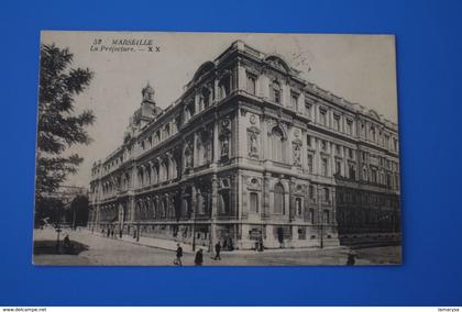 1906 LA PRÉFECTURE Canebière, centre ville MARSEILLE CPA-Carte Postale [13] Bouches-du-Rhône  Pour La Seyne sur mer 83