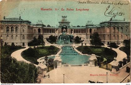 CPA MARSEILLE-Le Palais Longchamp (186075)