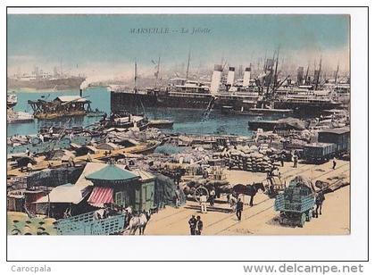 carte 1915 MARSEILLE / LA JOLIETTE