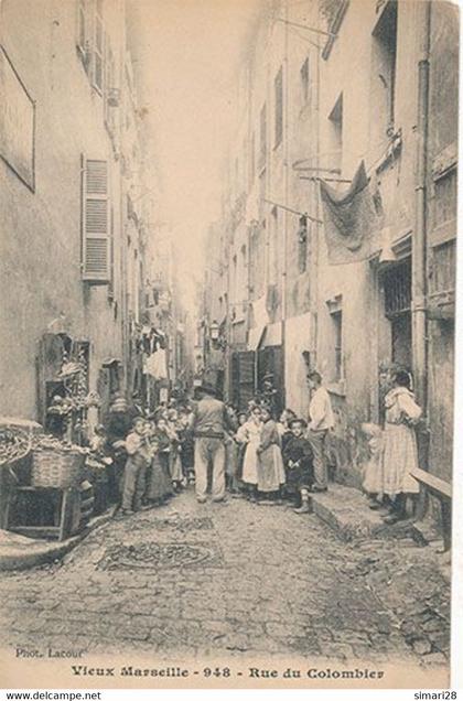 MARSEILLE  - N° 948 - RUE DU COLOMBIER