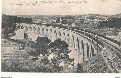 13 // MARSEILLE   SAINT ANTOINE   le viaduc du chemin de fer