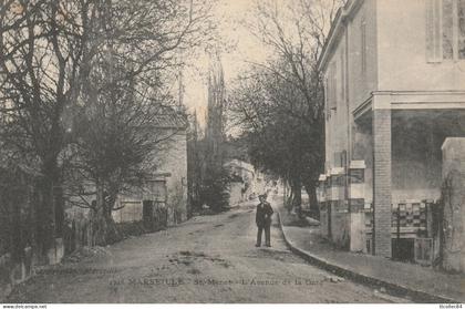 CPA-13-MARSEILLE-ST MENET-L'avenue de la gare