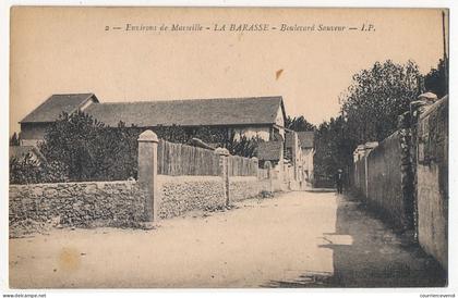 CPA - MARSEILLE (B du R) - La Barasse, boulevard Sauveur