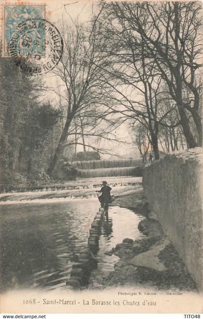 France (13 Marseille) - Saint-Marcel - La Barasse les Chutes d'eau