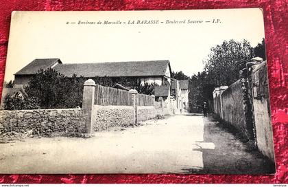 La Barasse Boulevard Sauveur [13] Bouches-du-Rhône banlieue de Marseille Saint Marcel, Saintt MenetCarte Postale CPA