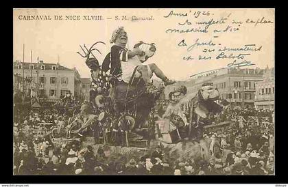 06 - Nice - Carnaval de Nice - S.M Carnaval - Animée - CPA - Voir Scans Recto-Verso