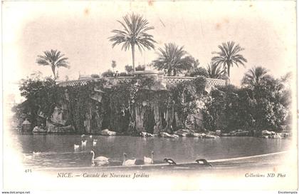 CPA Carte postale France Nice Cascade des Nouveaux Jardins début 1900 VM79920