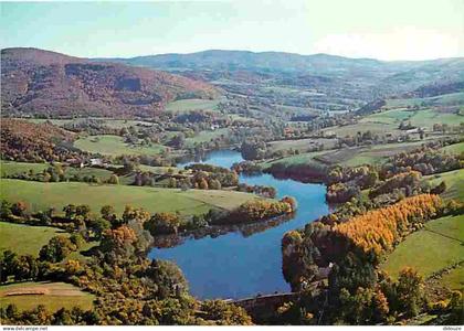 03 - Saint Clément - Barrage de Saint Clément sur la Bresbre - En Montagne Bourbonnaise - Vue aérienne - Carte Neuve - C