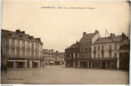 Commentry - Place du 14-Juillet - allier - 03