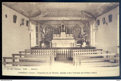 cpa du 03 Domérat Chapelle de la Pérelle    SEPT18-43