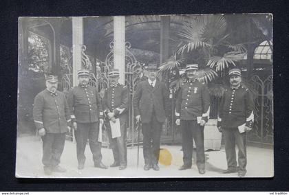 FRANCE - Carte postale photo de Saint Julien en Saint Alban avec Soldats - L 101467