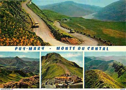 15 - Cantal - Monts du Cantal - Multivues - Automobiles - CPM - Voir Scans Recto-Verso