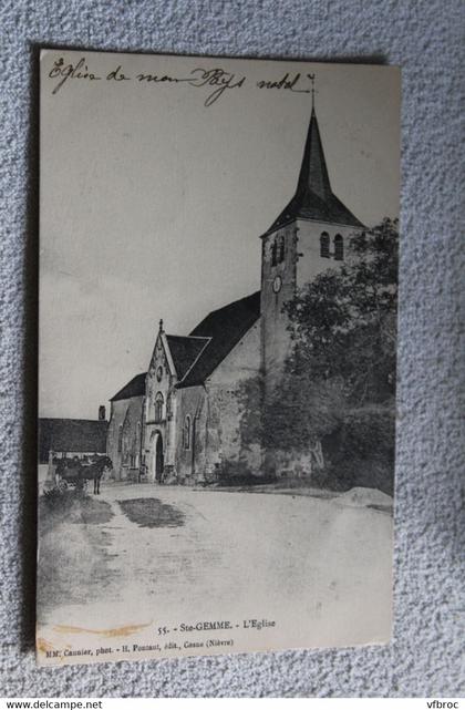 Sainte Gemme, l'église, Cher 18