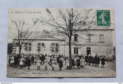 Vailly, école des filles, Cher 18