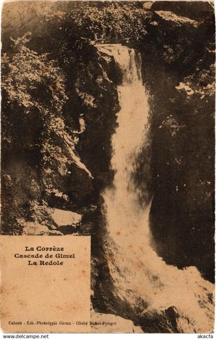 CPA GIMEL - Cascade de GIMEL - La Redole (692077)