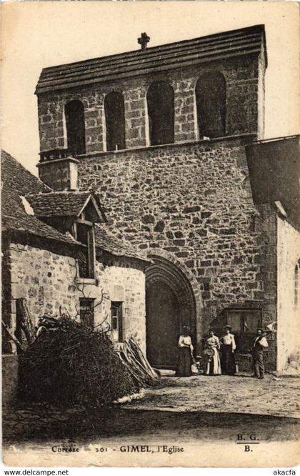 CPA Gimel - L'Eglise (1039062)