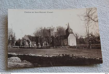 château de saint Maixant, Creuse 23