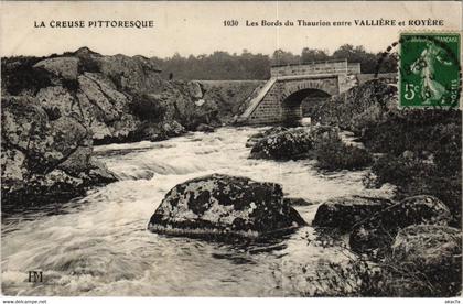 CPA Les Bords du Thaurion entre Valliere et Royere FRANCE (1050953)