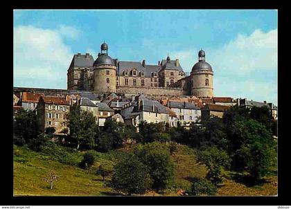 24 - Hautefort - Le Château et le vieil Hautefort - CPM - Voir Scans Recto-Verso