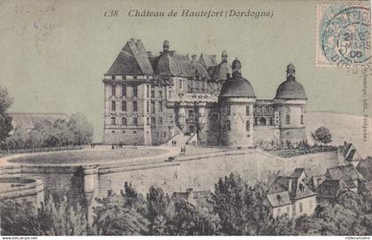 FRANCE - Chateau de Hautefort, Dordogne 1906