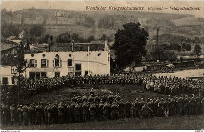 Blamont - Feldgottesdienst