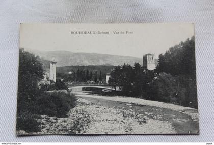 Bourdeaux, vue du pont, Drôme 26