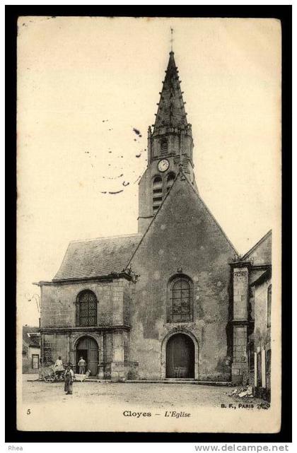 28 Cloyes-sur-le-Loir eglise D28D K28103K C28103C RH091917