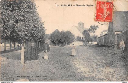 ¤¤   -   ALLAINES   -  Place de l'Eglise    -  ¤¤