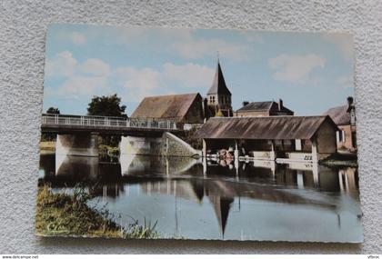 Cpm 1971, Saumeray, les bords du Loir, Eure et Loir 28