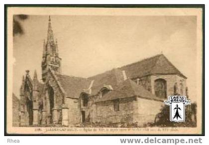 29 Cléden-Cap-Sizun - 3006 - CLEDEN-CAP-SIZUN - Eglise du XIIè, la façade ouest et le côté midi sont du XVIè siècle - s