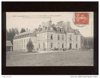 de landivisiau à st thégonnec saint jacques le séminaire des missionnaires d'haïti édit.villard n° 3596  animée chateau