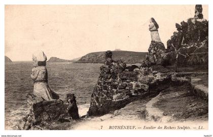 Rotheneuf - Escalier des Rochers sculptés