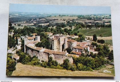 Cpm, Larressingle, vue aérienne, Gers 32