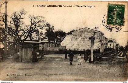 CPA St-augustin - Place pellegrin (192836)